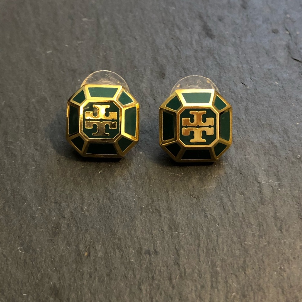 Tory Burch Logo Earrings